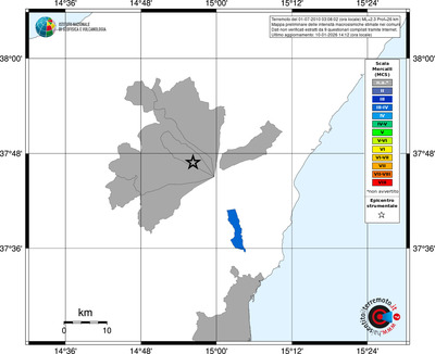 Mappa MCS - territori comuni