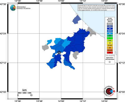 Mappa MCS - territori comuni