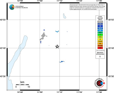 Mappa MCS - territori località