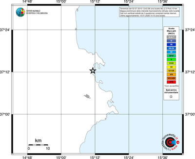 Mappa MCS - territori località