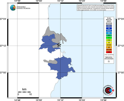 Mappa MCS - territori comuni