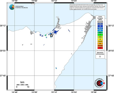 Mappa EMS - territori località