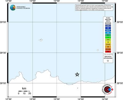 Mappa MCS - territori località