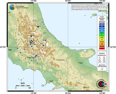 Mappa EMS - comuni