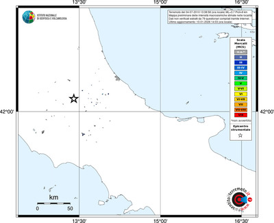 Mappa MCS - territori località