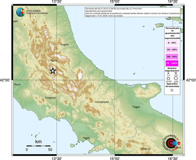 Mappa comuni con almeno 3 questionari
