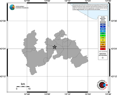 Mappa MCS - territori comuni