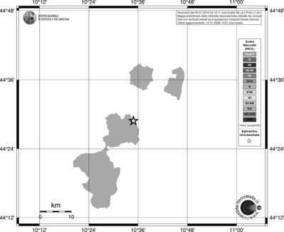Mappa MCS - territori comuni