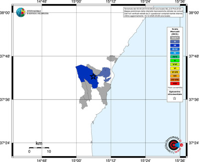 Mappa MCS - territori comuni