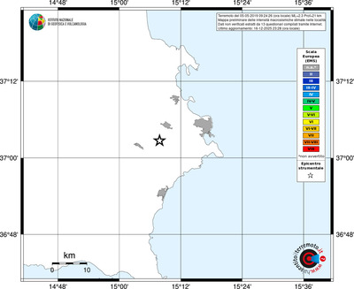 Mappa EMS - territori località