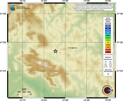 Mappa MCS - località