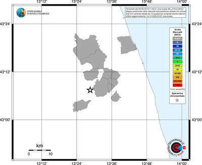 Mappa MCS - territori comuni