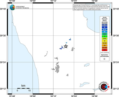 Mappa MCS - territori località