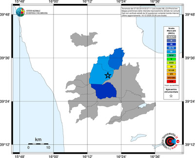 Mappa MCS - territori comuni