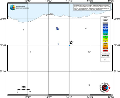 Mappa EMS - territori località