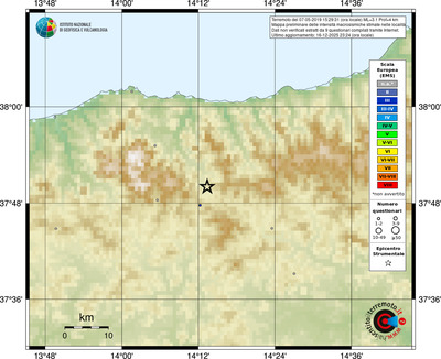 Mappa EMS - località