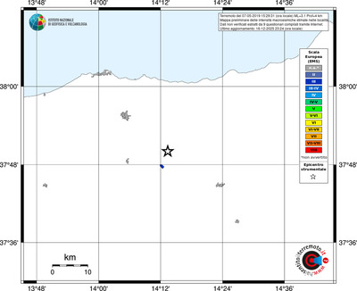 Mappa EMS - territori località