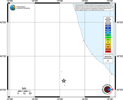 Mappa MCS - territori località
