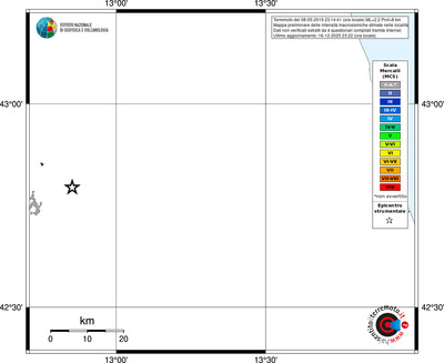 Mappa MCS - territori località