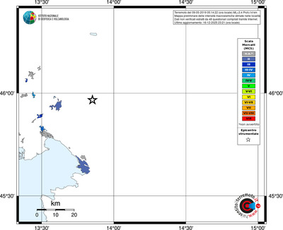 Mappa MCS - territori località