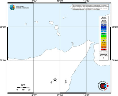 Mappa EMS - territori località