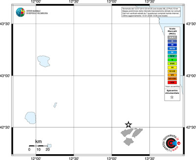 Mappa MCS - territori comuni
