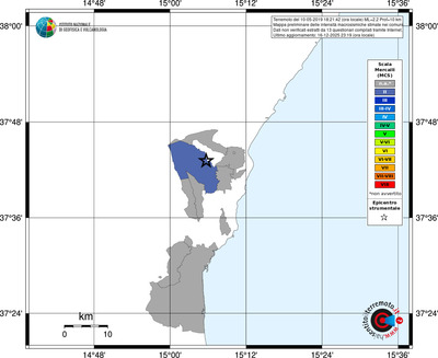 Mappa MCS - territori comuni
