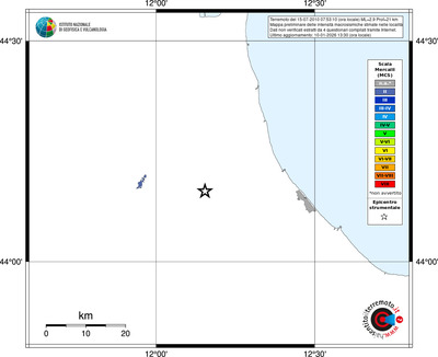 Mappa MCS - territori località