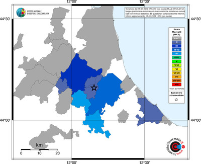 Mappa MCS - territori comuni