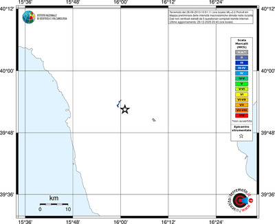 Mappa MCS - territori località