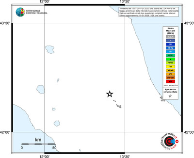 Mappa MCS - territori località