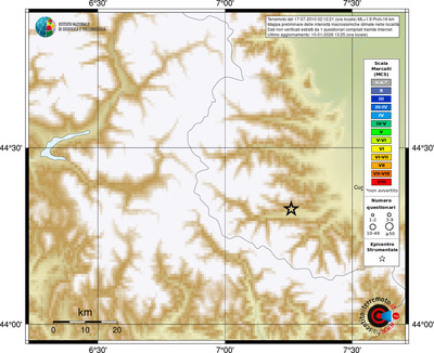 Mappa MCS - località