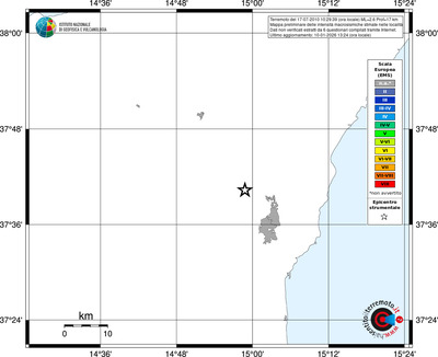 Mappa EMS - territori località