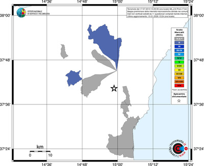 Mappa MCS - territori comuni