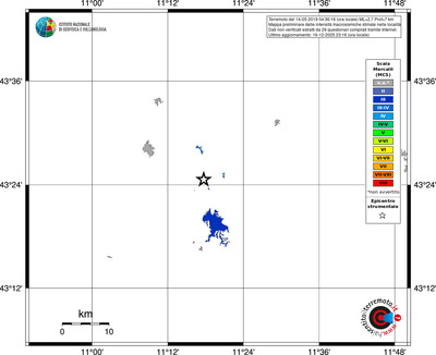Mappa MCS - territori località