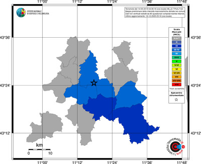 Mappa MCS - territori comuni