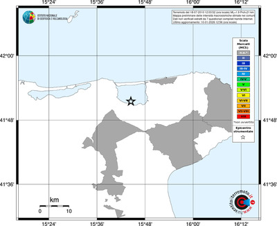 Mappa MCS - territori comuni
