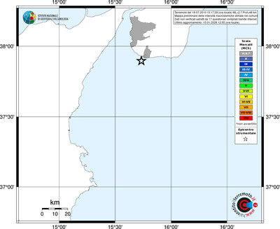 Mappa MCS - territori comuni