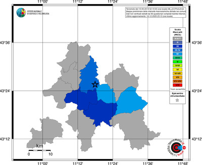 Mappa MCS - territori comuni