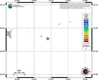 Mappa EMS - territori località