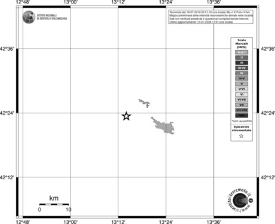 Mappa MCS - territori località