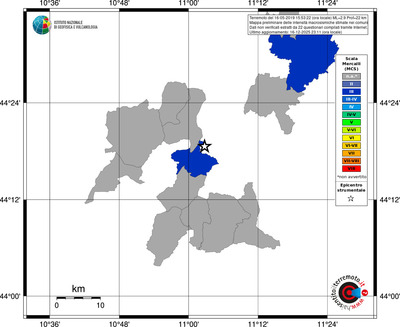 Mappa MCS - territori comuni