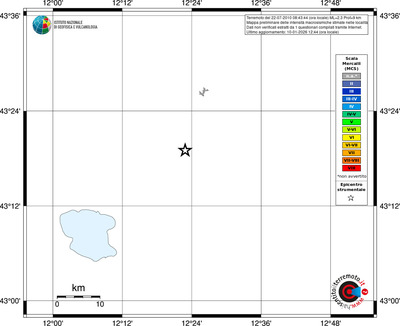 Mappa MCS - territori località