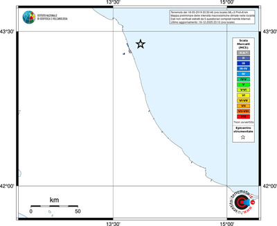 Mappa MCS - territori località