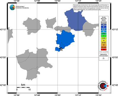 Mappa MCS - territori comuni