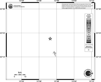 Mappa EMS - territori località