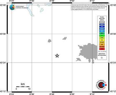 Mappa MCS - territori località