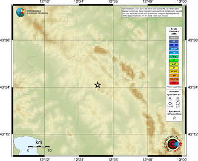 Mappa EMS - località