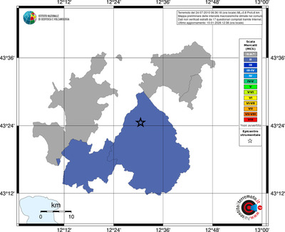 Mappa MCS - territori comuni