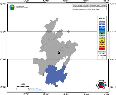 Mappa MCS - territori comuni